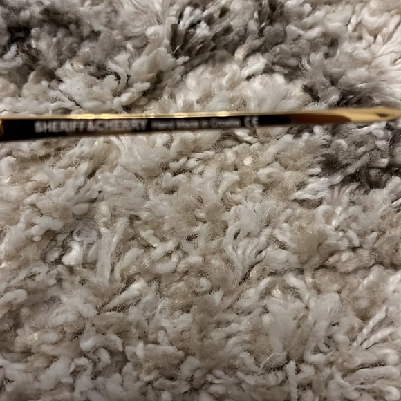 Sheriff and Cherry sunglasses. Blue with gold mirrored lenses. Pre-owned. - Picture 2 of 2